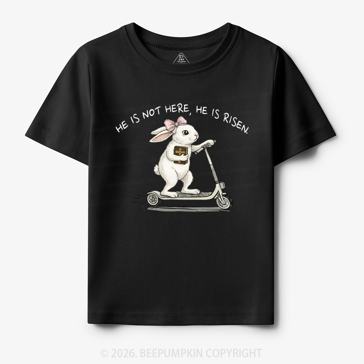 He Is Not Here He Is Risen Toddler&Kid's Tees