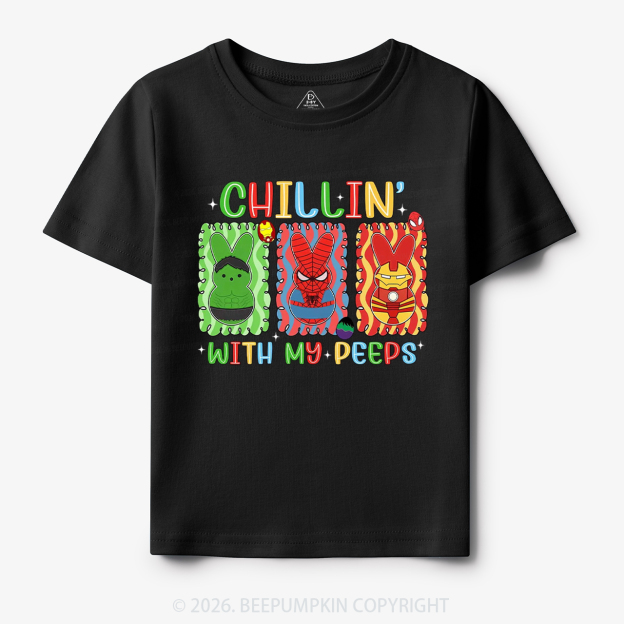 Chillin With My Friends Toddler&Kid's Tees