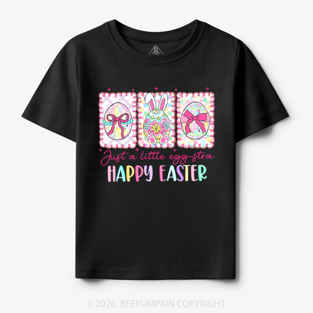 Just A Little Egg Star Easter Toddler&Kid's Tees
