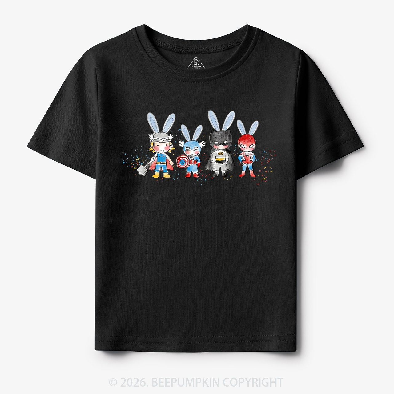 Easter Cute Cartoon Bunny Toddler&Kid's Tees