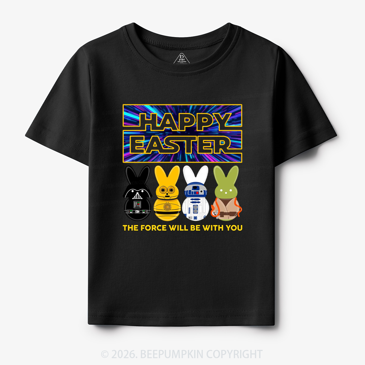 Cosmic Rabbit Easter Toddler&Kid's Tees