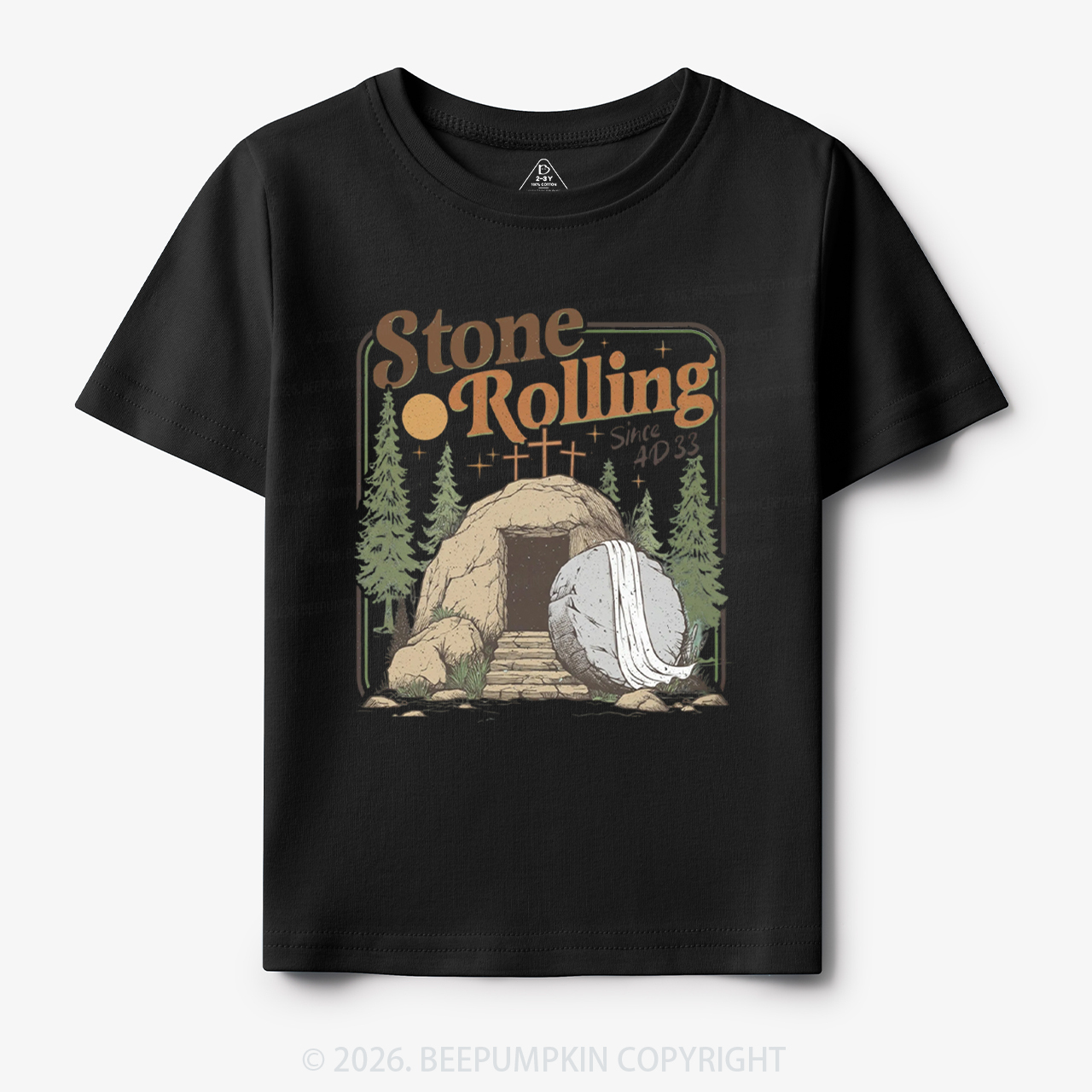 Trendy Music Easter Jesus Christ Toddler&Kid's Tees