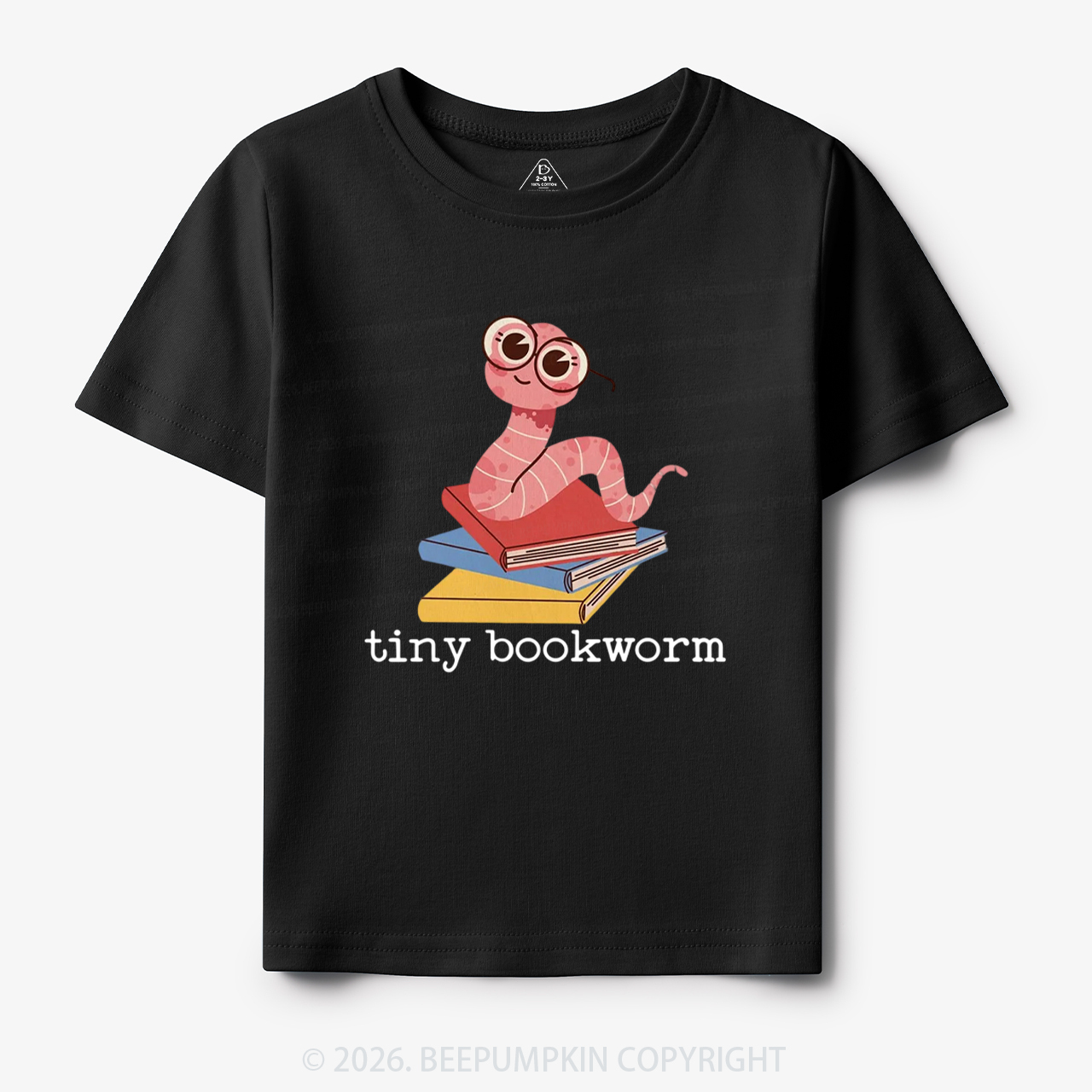 Tiny Bookworm Infant Vintage Toddler&Kid's Tees