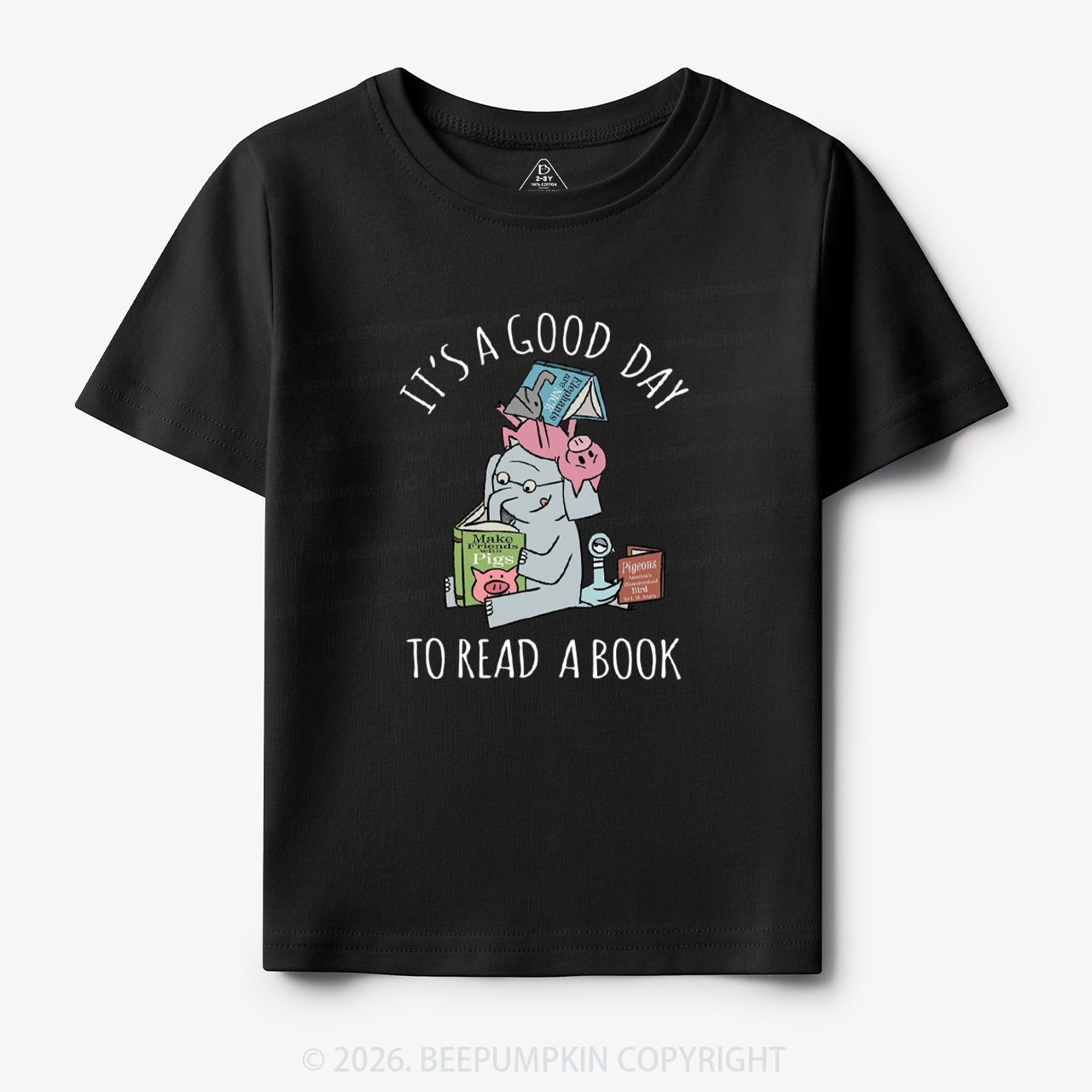 It's A Good Day To Read A Book Toddler&Kid's Tees