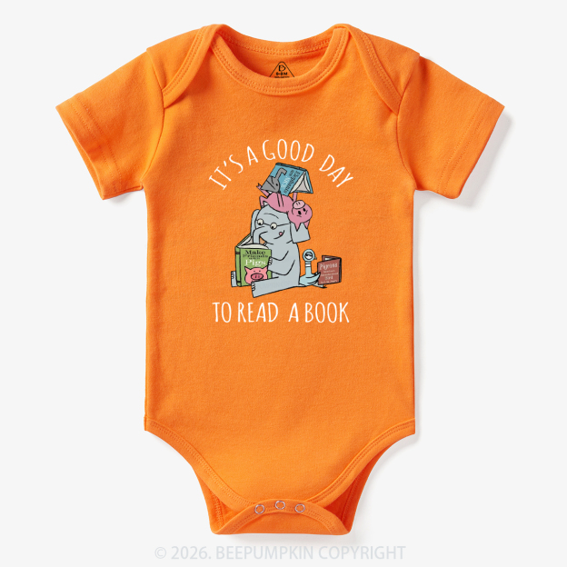 It's A Good Day To Read A Book Bodysuit