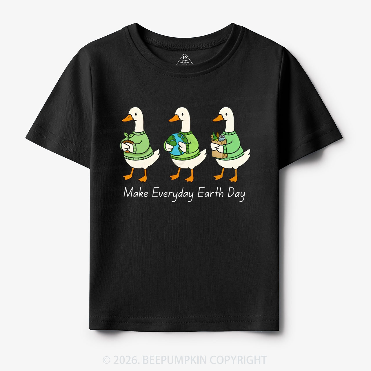 Make Everyday Earth Day Silly Goose Toddler&Kid's Tees