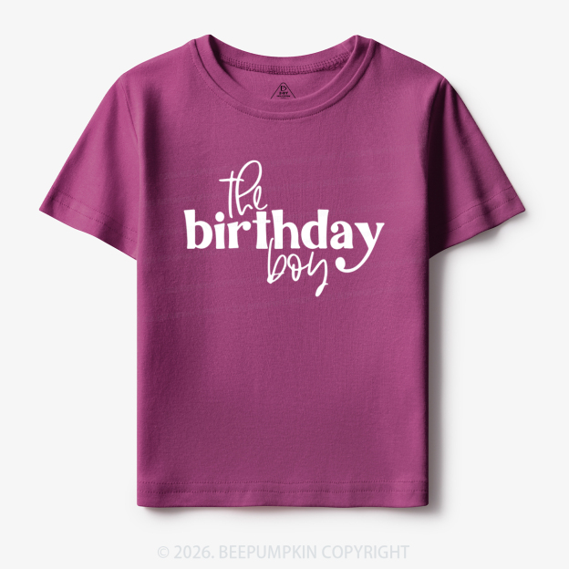 The Birthday Boy Trendy Birthday Toddler&Kid's Tees