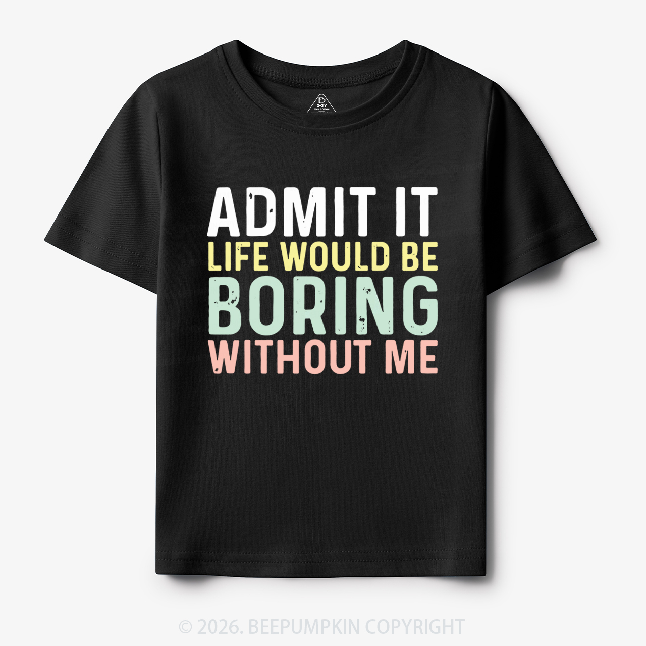 Sarcastic 'Admit It' Sassy Toddler&Kid's Tees