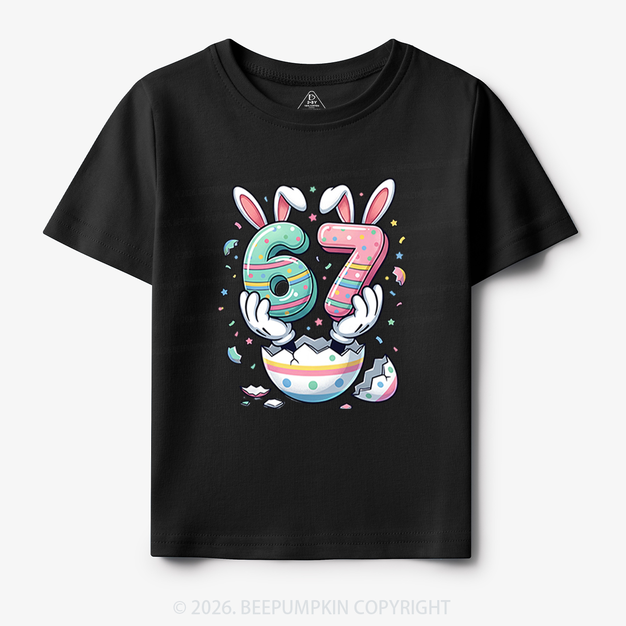 67 Easter Bunny Funny Toddler&Kid's Tees