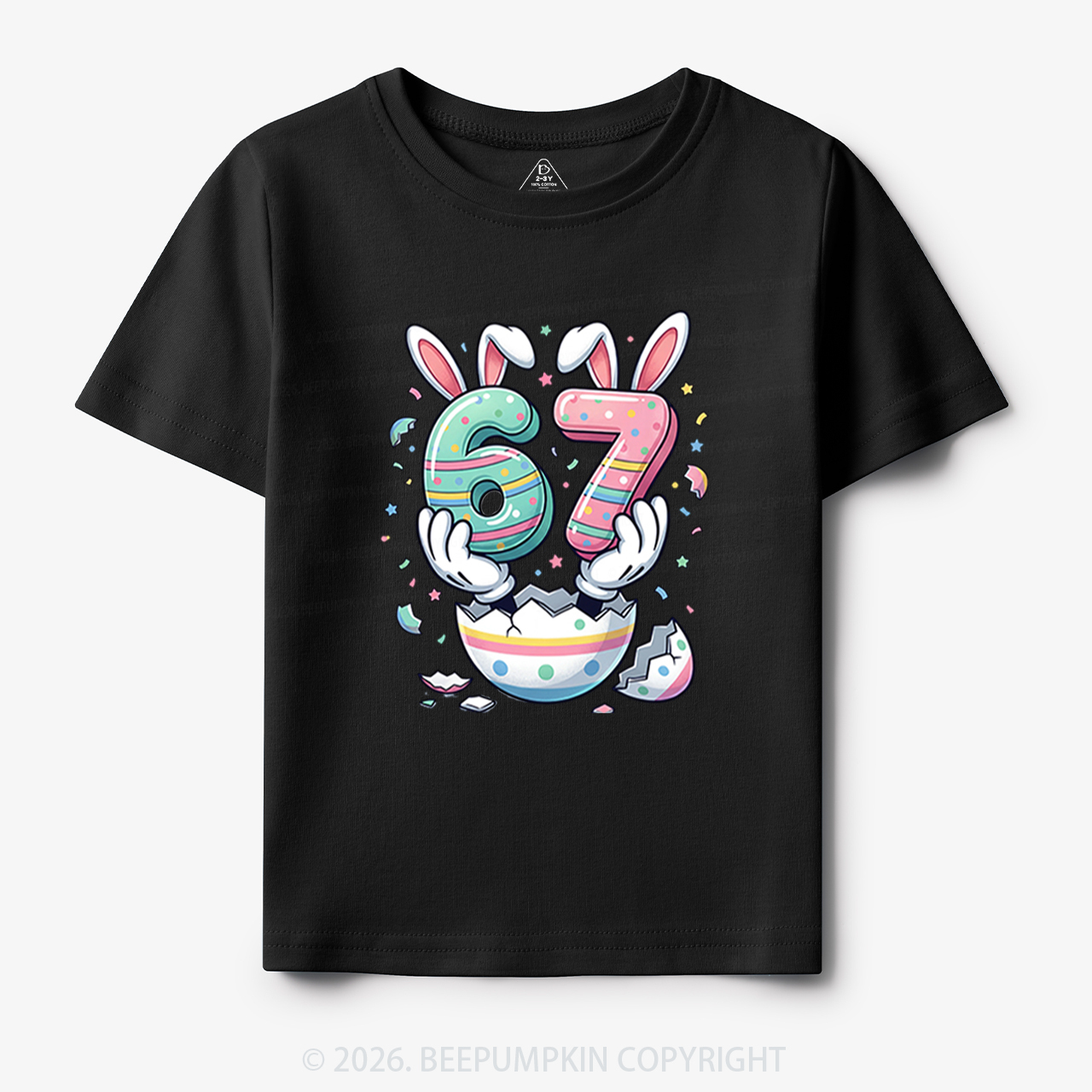 67 Easter Bunny Funny Toddler&Kid's Tees