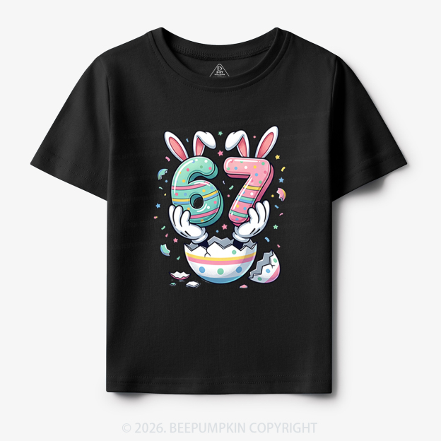 67 Easter Bunny Funny Toddler&Kid's Tees