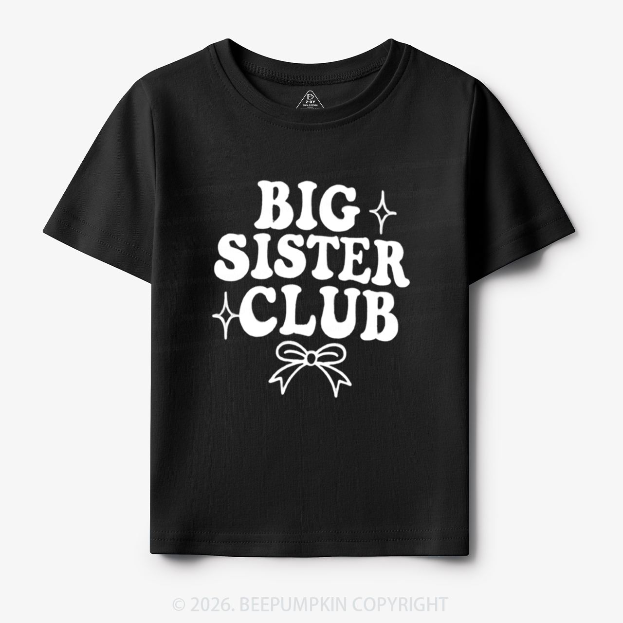 Big Sister Club Newborn Toddler&Kid's Tees