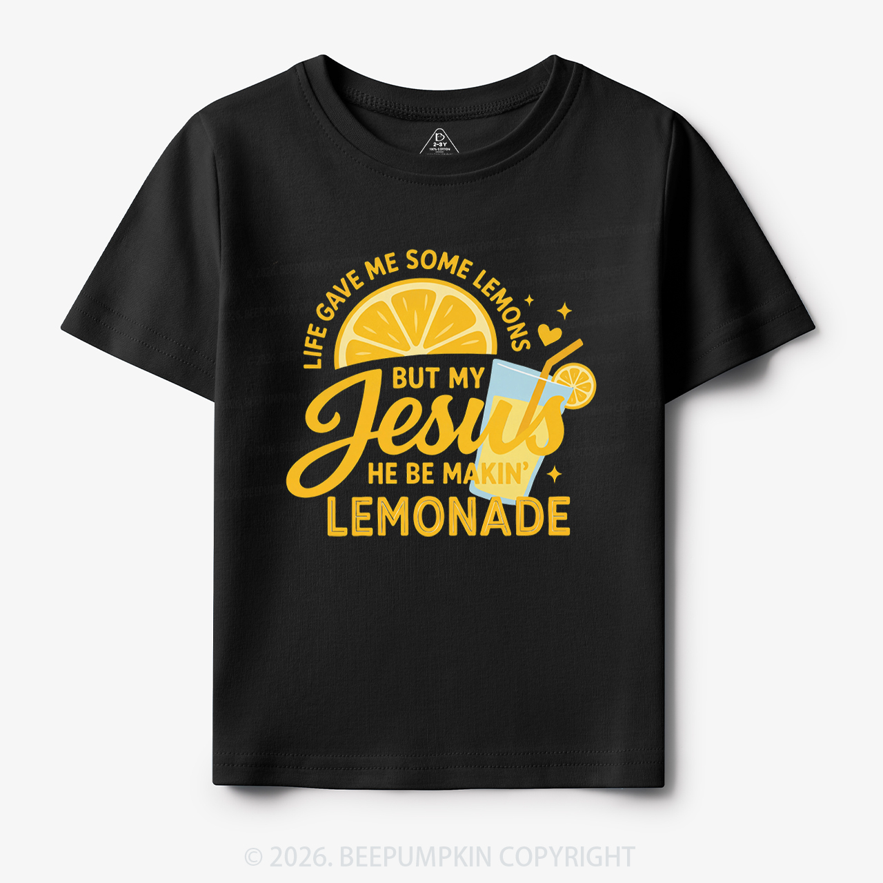 Life Gave Me Some Lemons Jesus Toddler&Kid's Tees