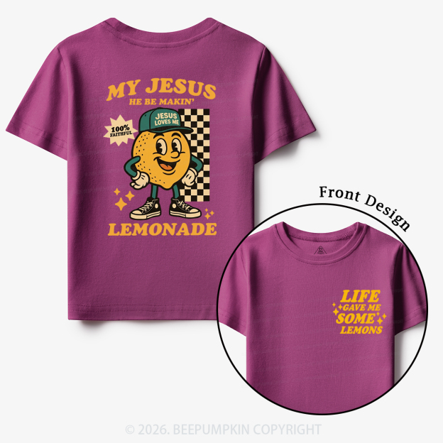 Life Gave Me Some Lemons Christian Toddler&Kid's Tees