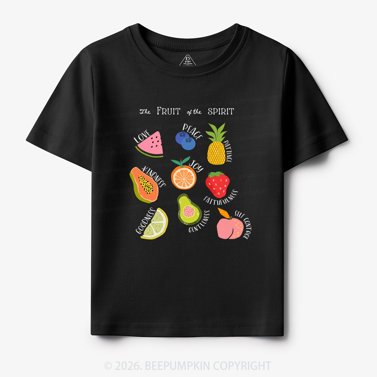 Fruit of the Spirit Christian Toddler&Kid's Tees