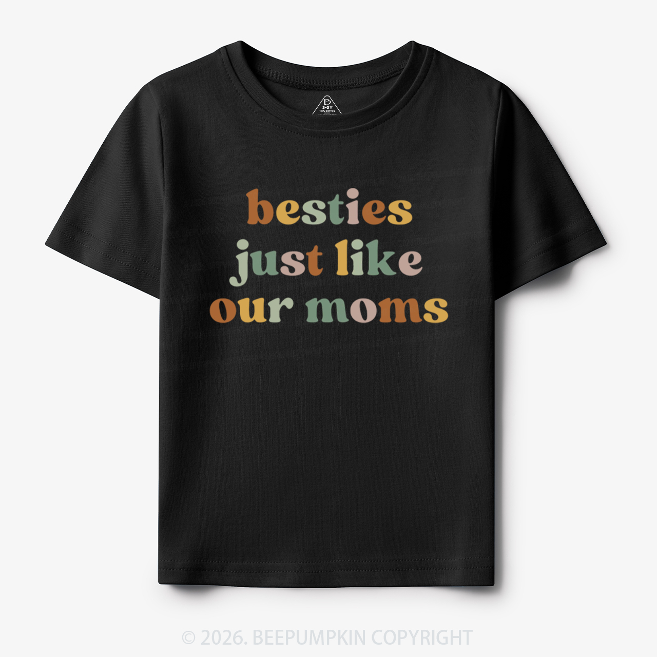 Besties Just Like Our Moms Toddler&Kid's Tees