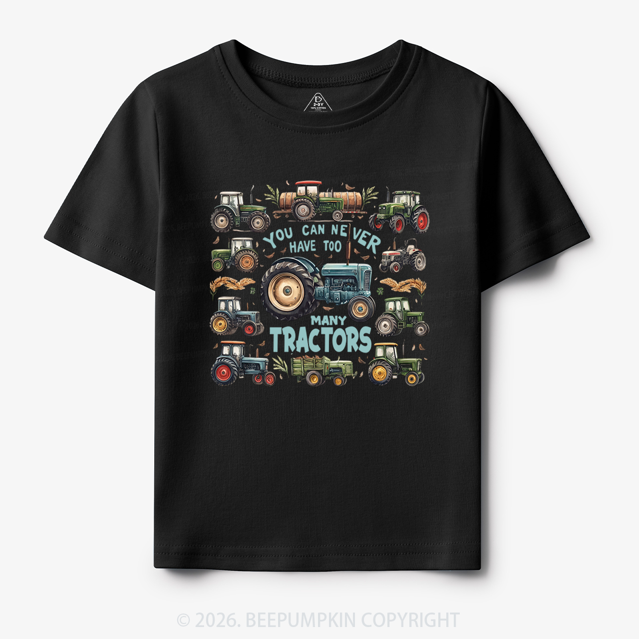 You Can Never Have Too Many Tractors Toddler&Kid's Tees