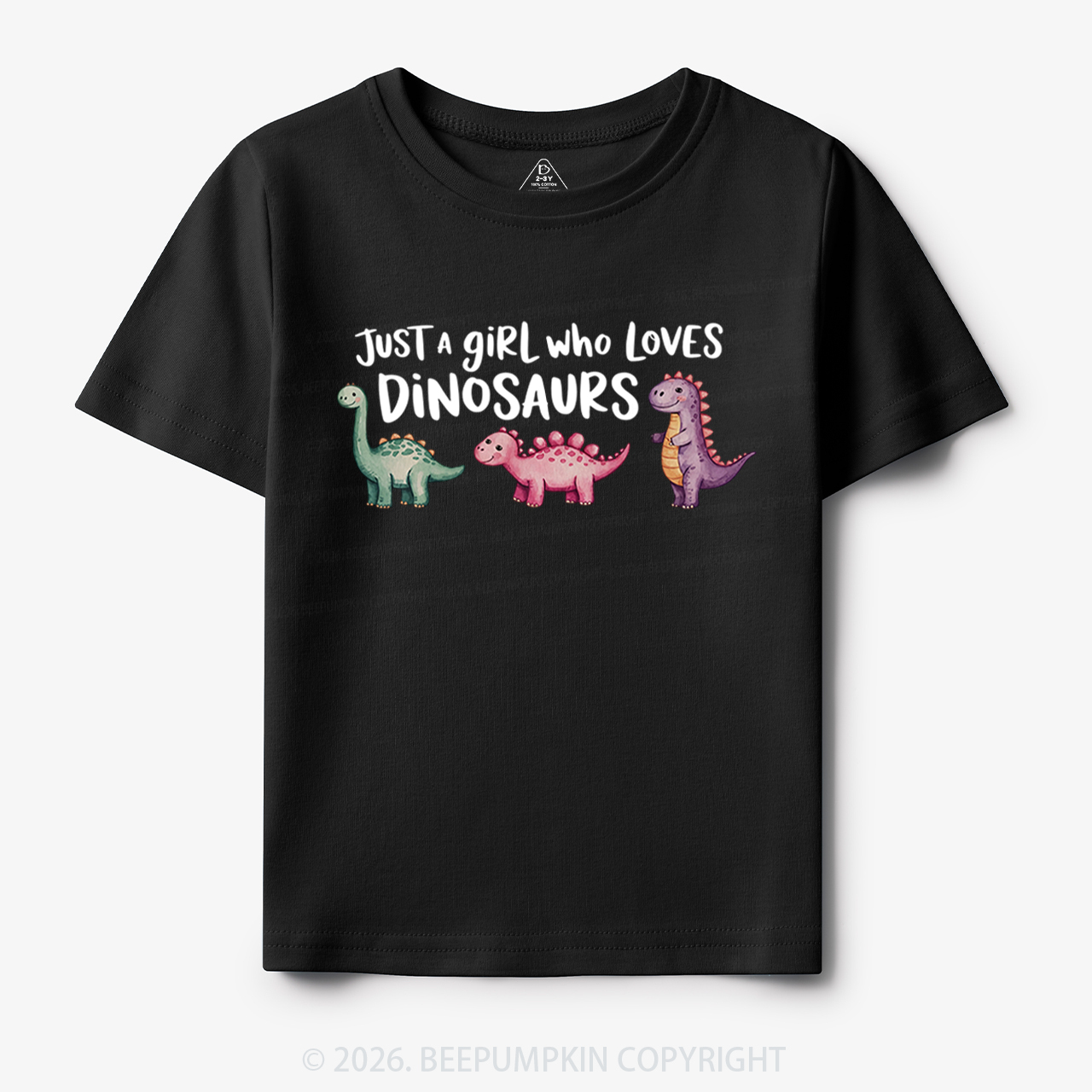 Just A Girl Who Loves Dinosaurs Toddler&Kid's Tees