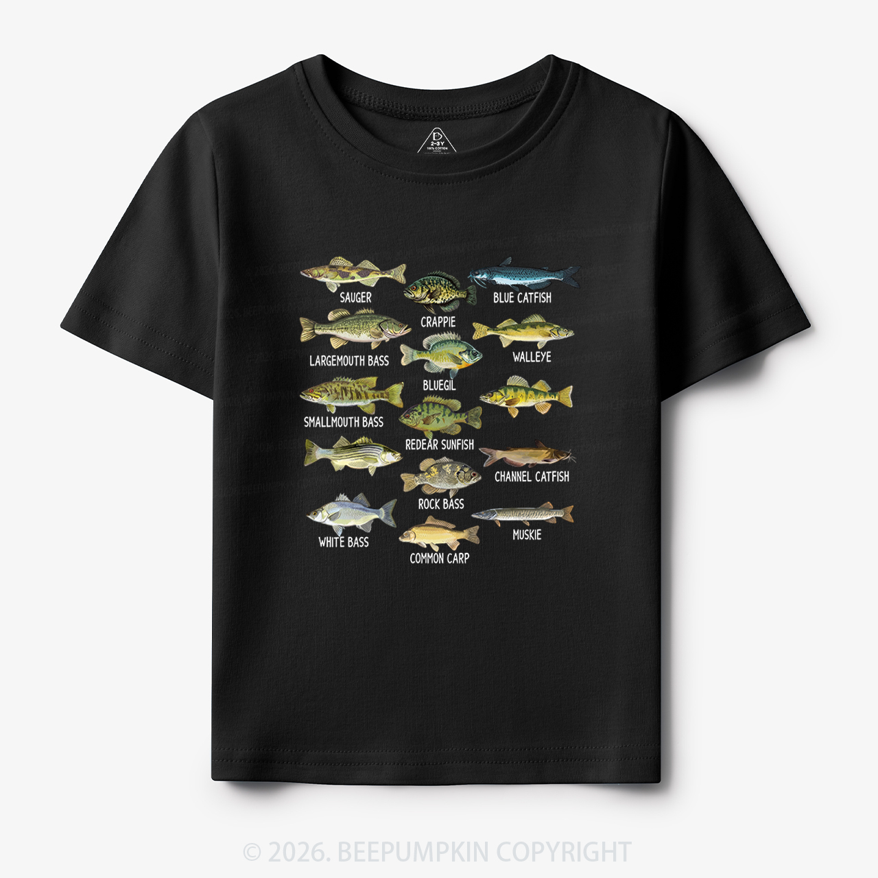 North American Fish Toddler&Kid's Tees