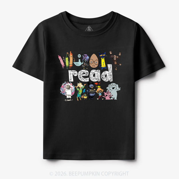 Read Books Funny Gift Toddler&Kid's Tees