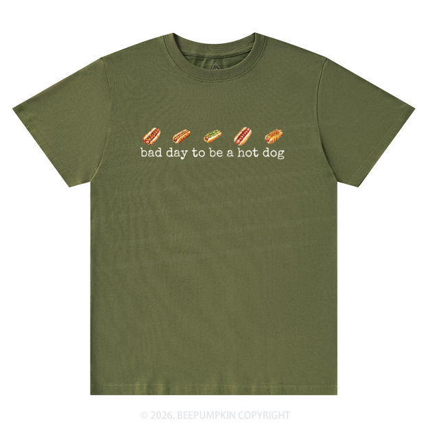 Bad Day to Be a Hot Dog T-Shirts