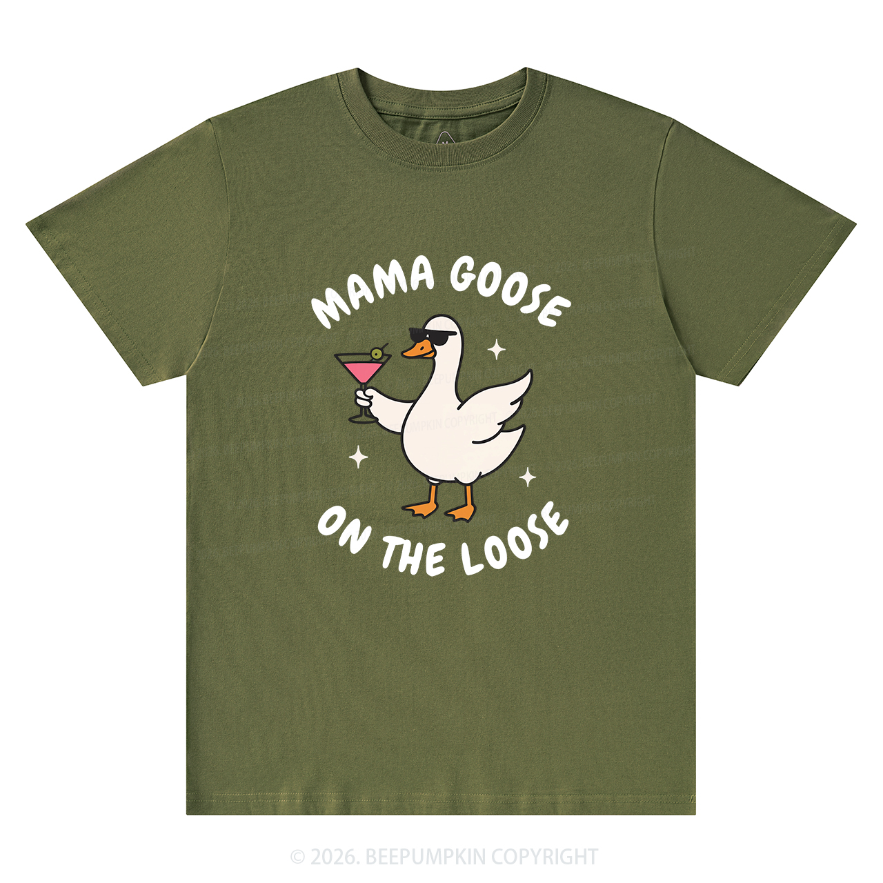 Mama Goose On the Loose T-Shirts