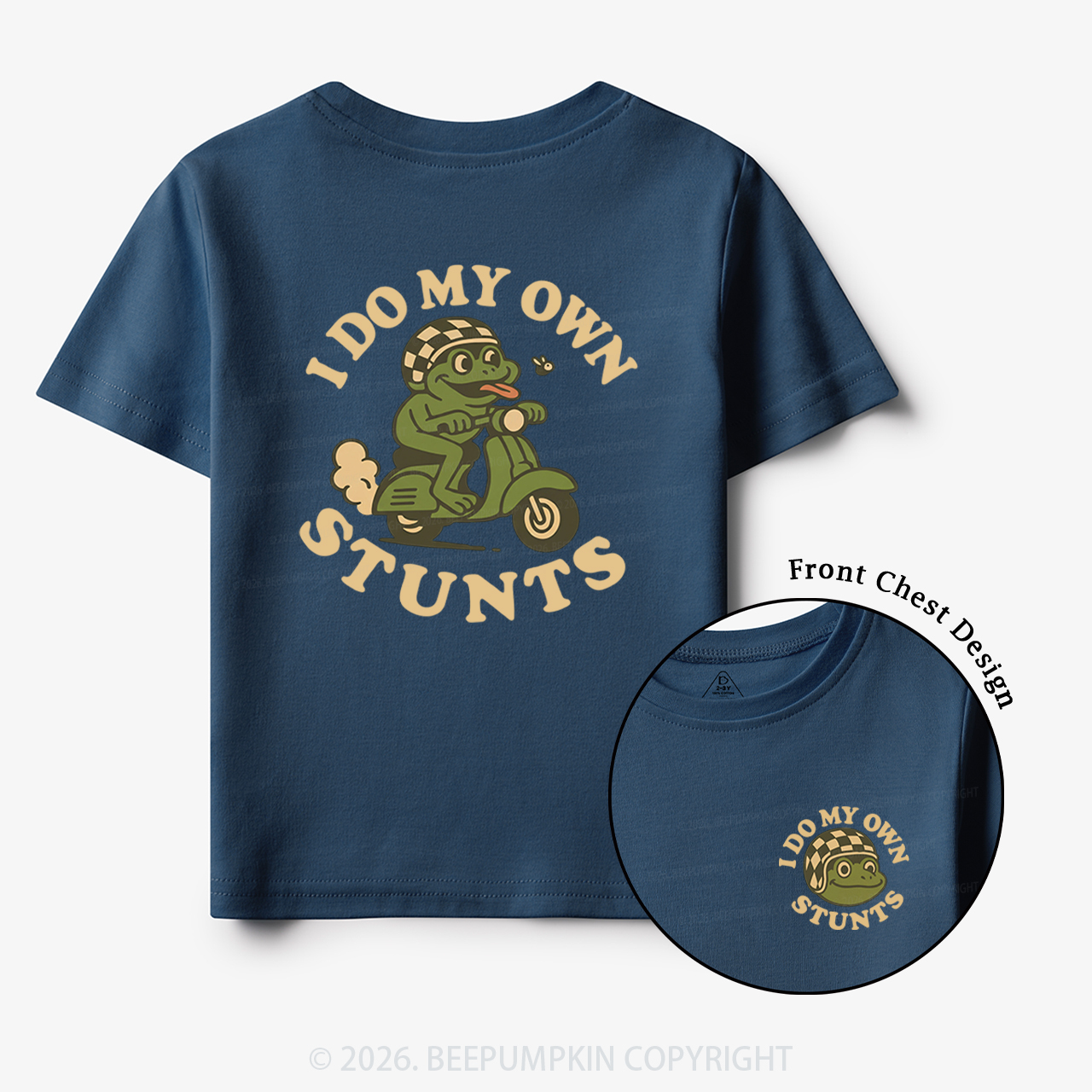 I Do My Own Stunts Frog Toddler&Kid's Tees