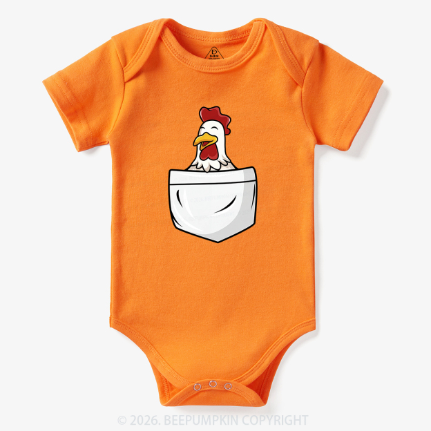 Pocket Chicken Bodysuit