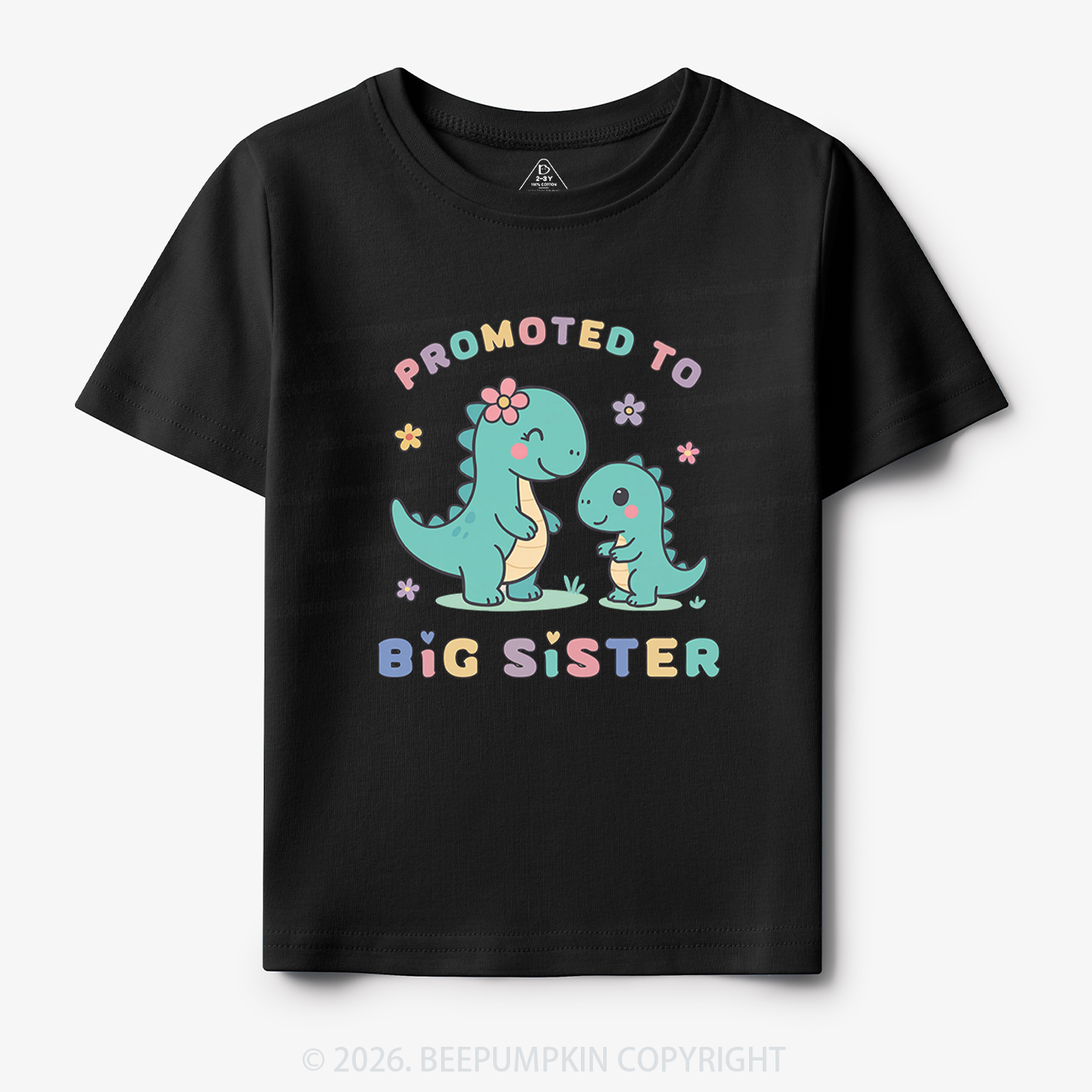 Promoted to Big Sister Toddler&Kid's Tees