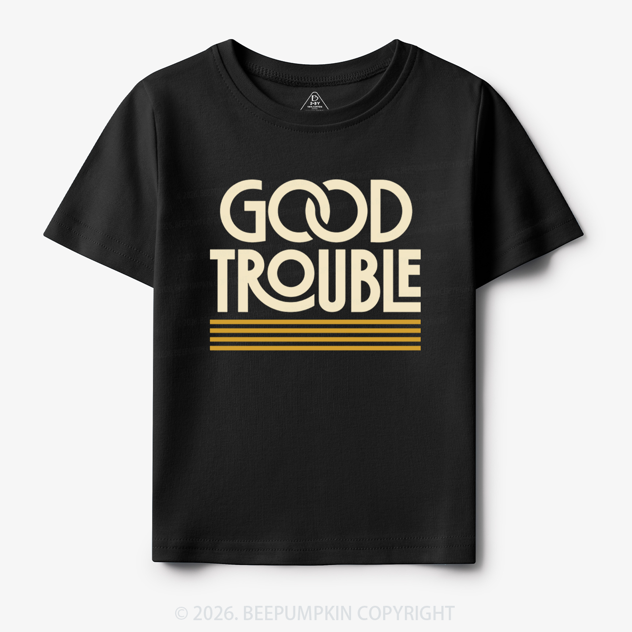 Good Trouble Retro Toddler&Kid's Tees