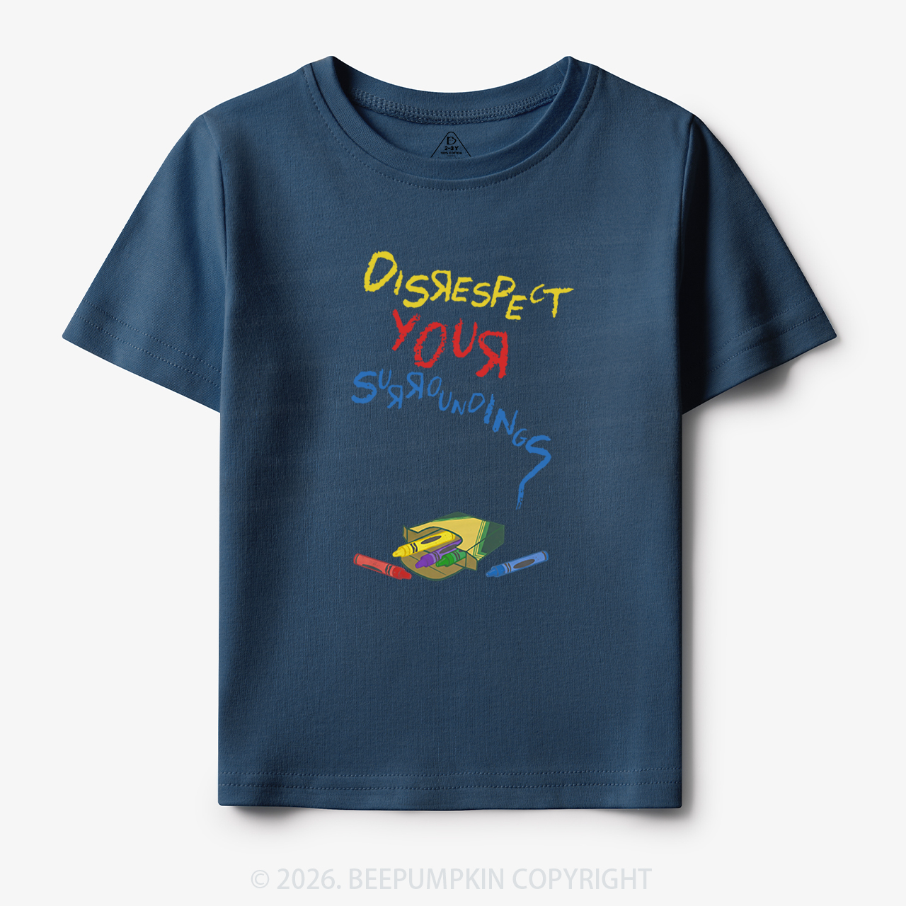 Punk Embrace Chaos Crayon Graffiti Toddler&Kid's Tees