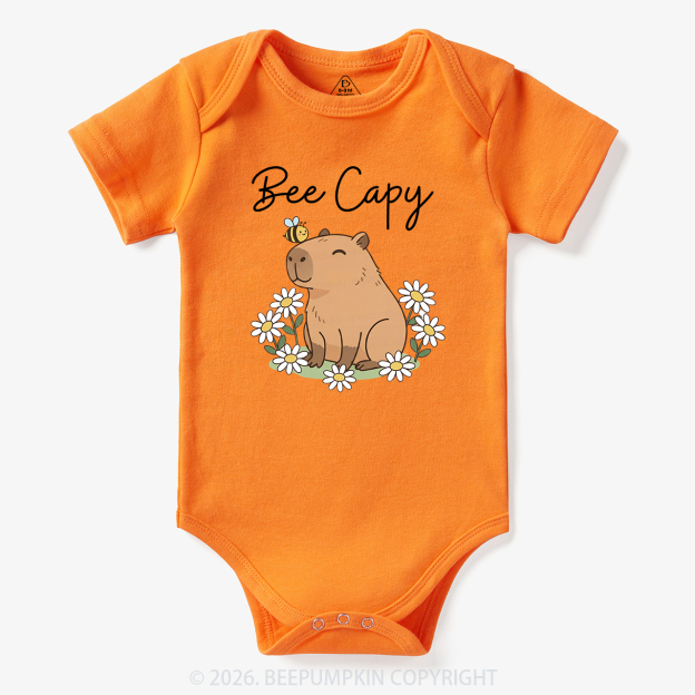 Bee Capy Capybara Bodysuit