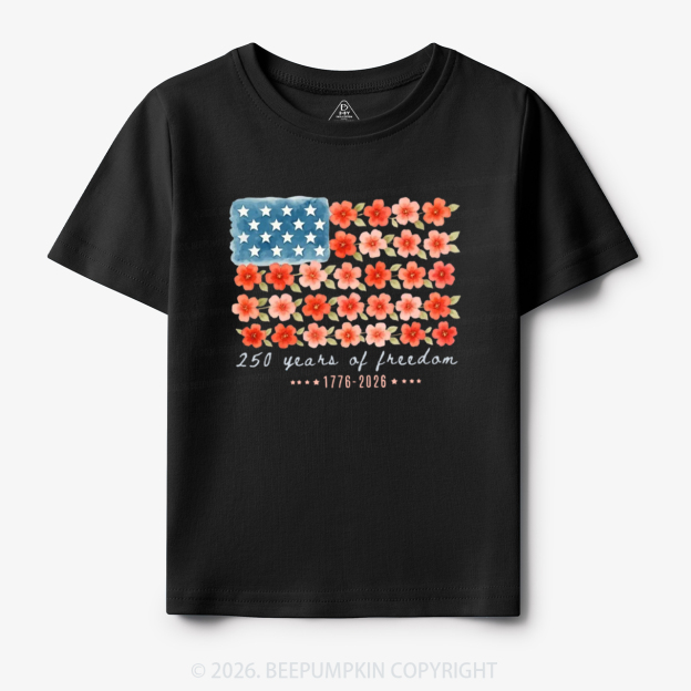 America 250th Anniversary 1776–2026 Toddler&Kid's Tees