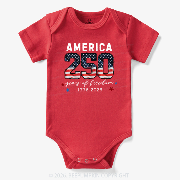United States of America 250th Anniversary Bodysuit