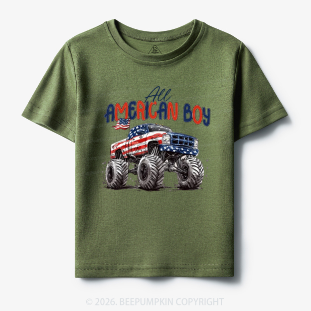 All American Boy 4th of July Toddler&Kid's Tees