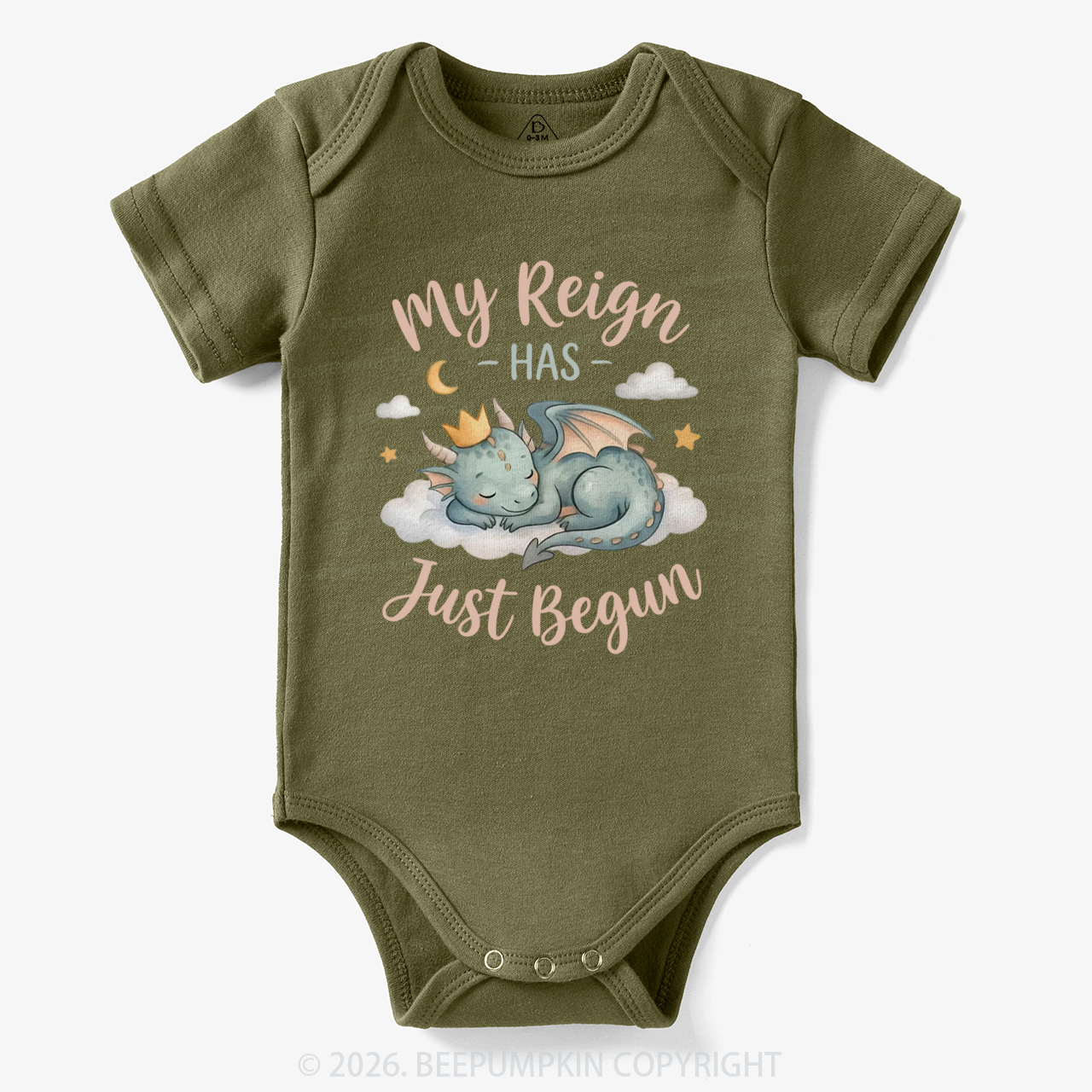 My Reign Has Just Begun Cute Dragon Bodysuit