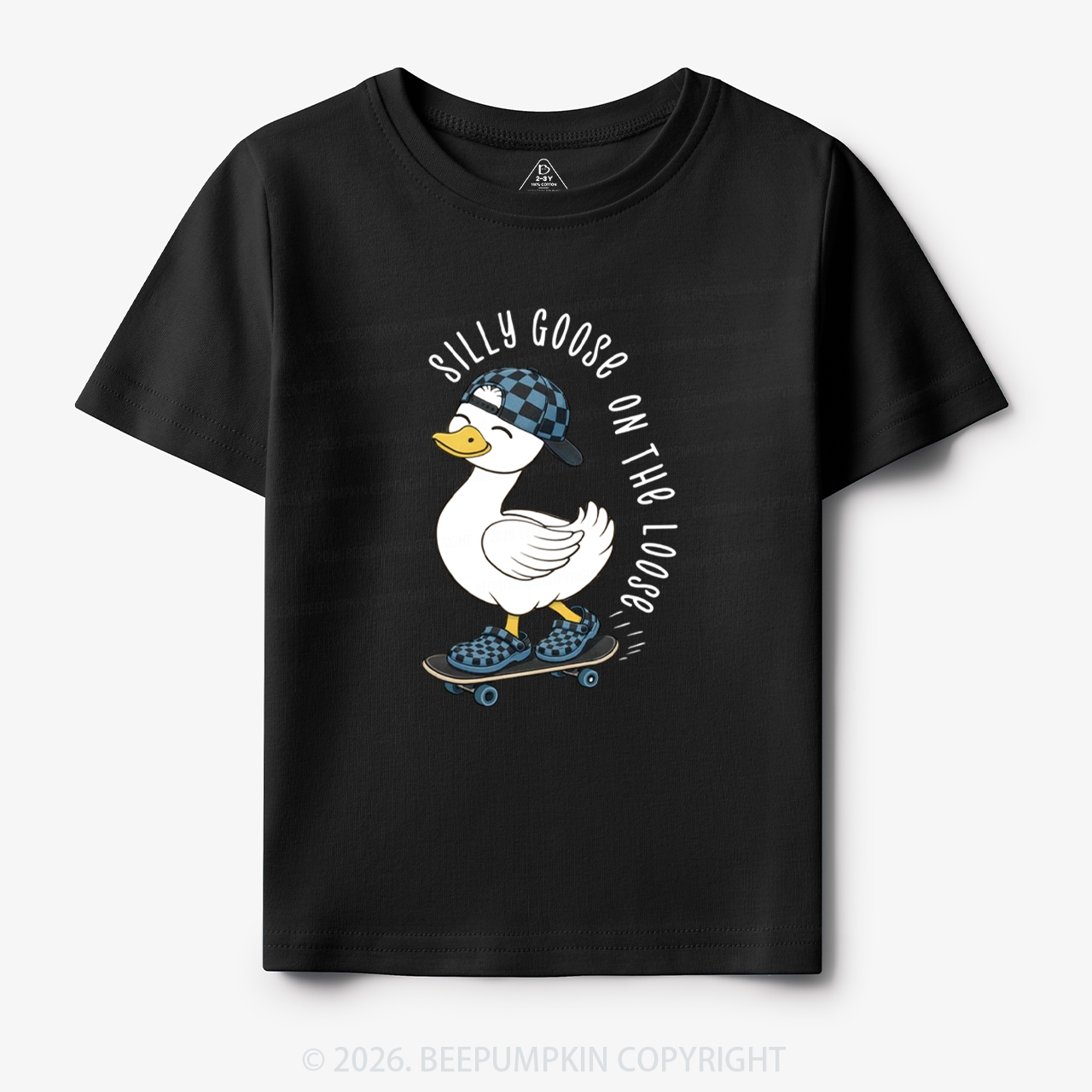 Silly Boy Goose On The Loose Toddler&Kid's Tees