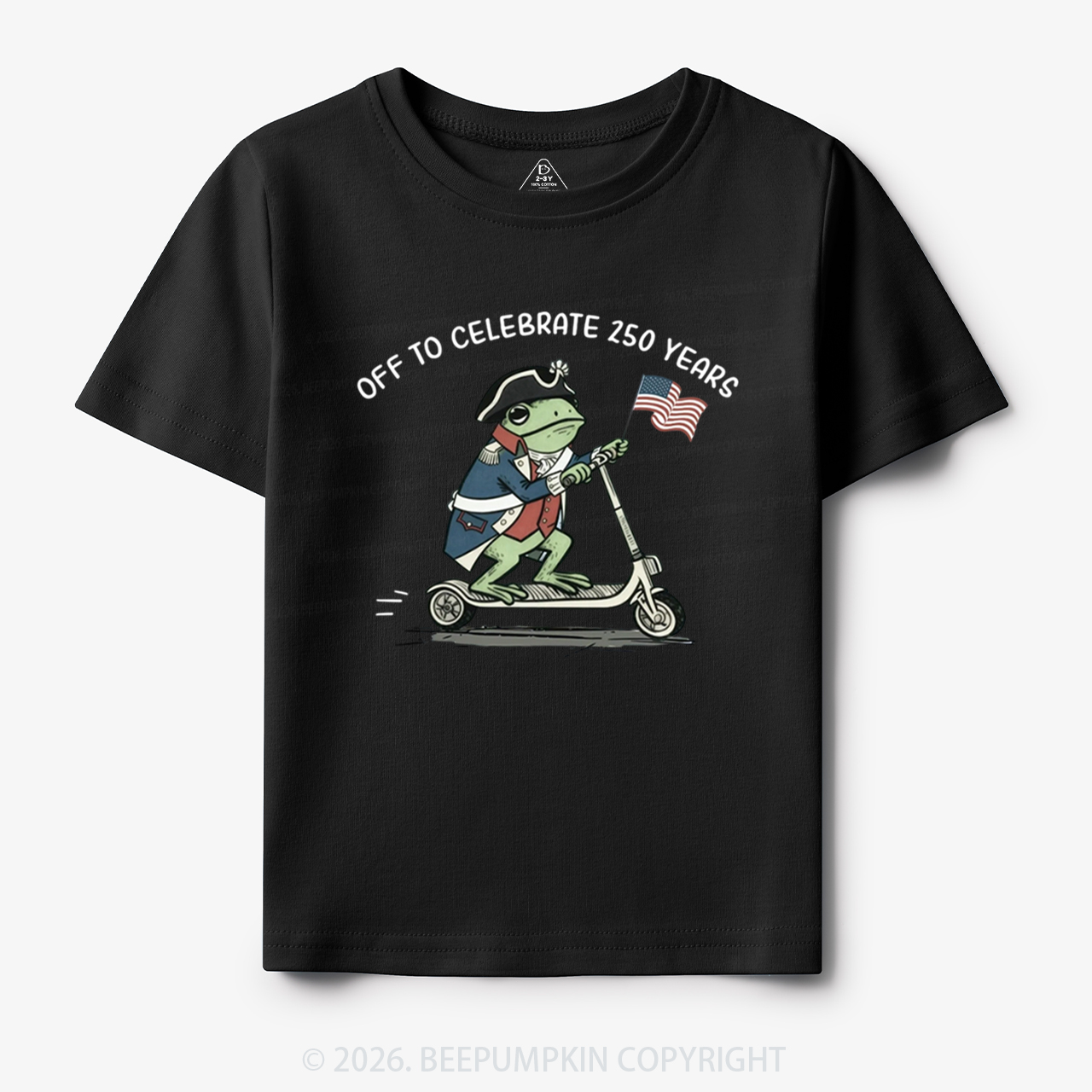 America 250 4th of July Toddler&Kid's Tees