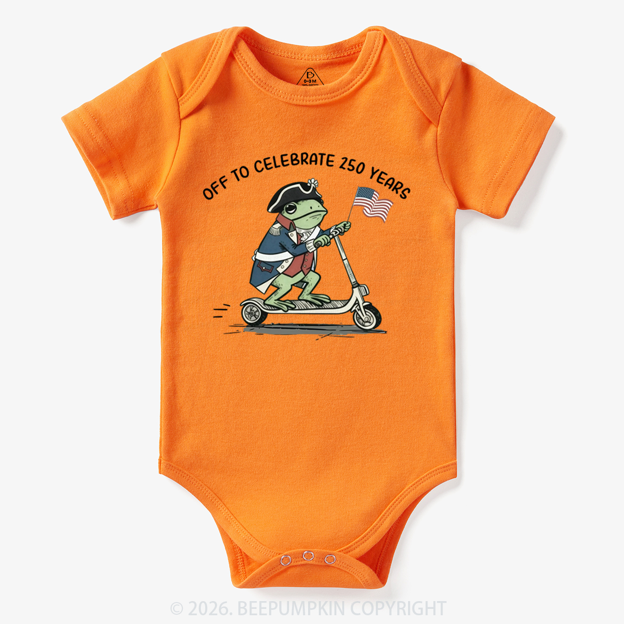 America 250 4th of July Bodysuit