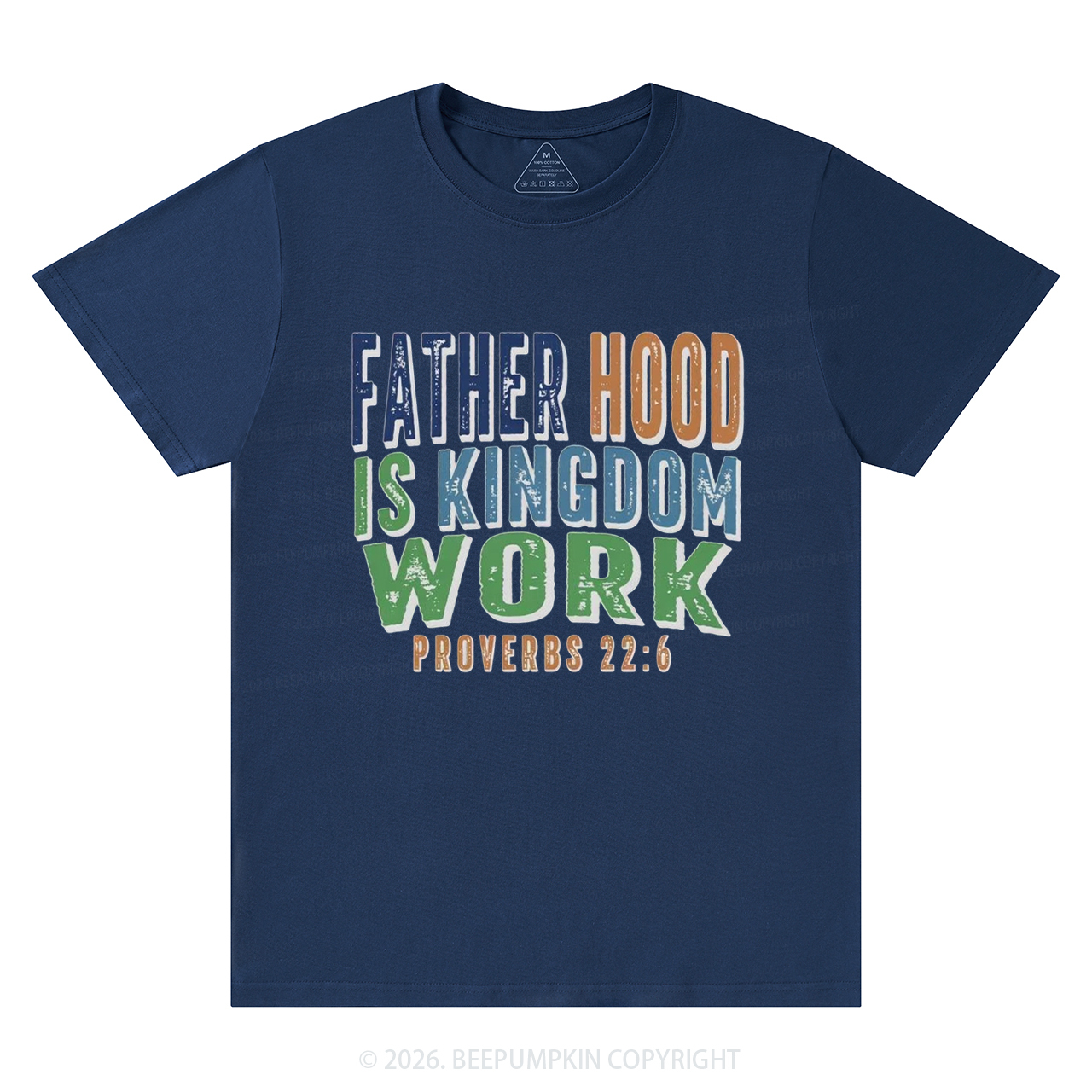 Christian Dad Fatherhood Is Kingdom Work T-Shirts