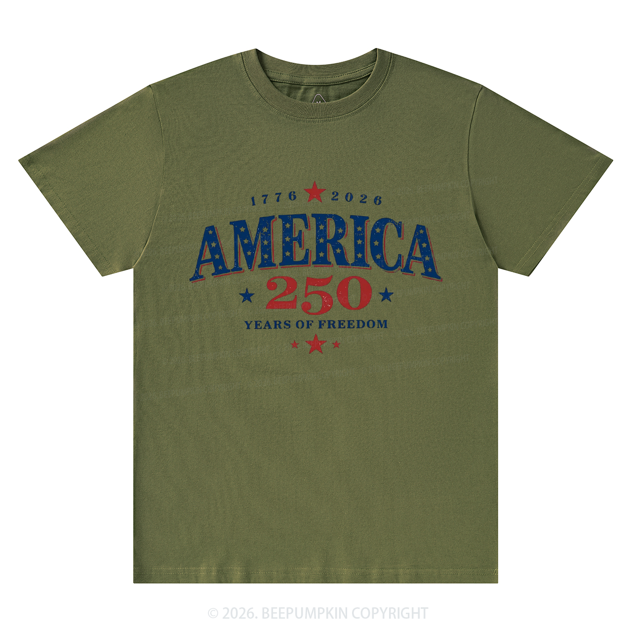 America 250 Years Freedom Retro Americana T-Shirts