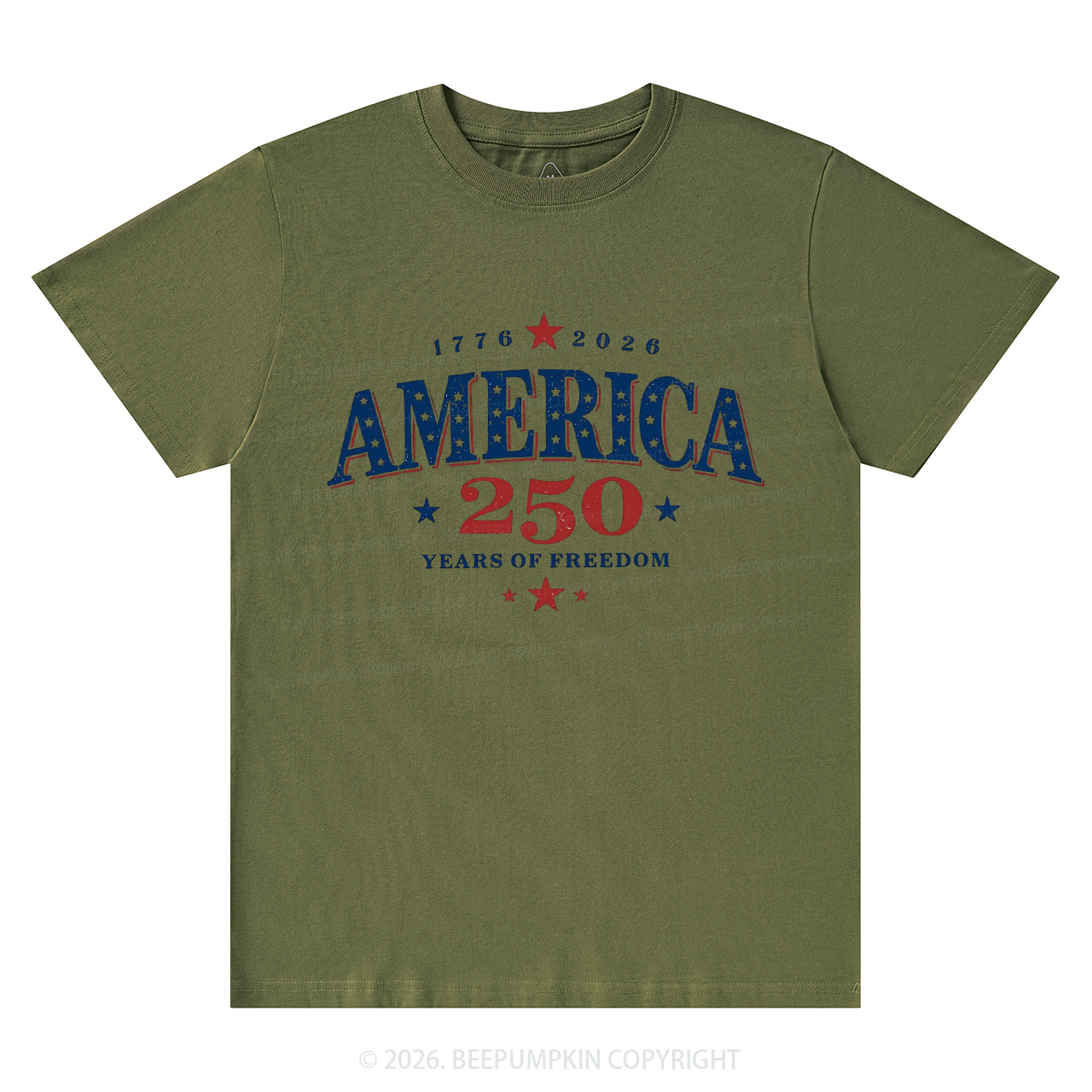 America 250 Years Freedom Retro Americana T-Shirts