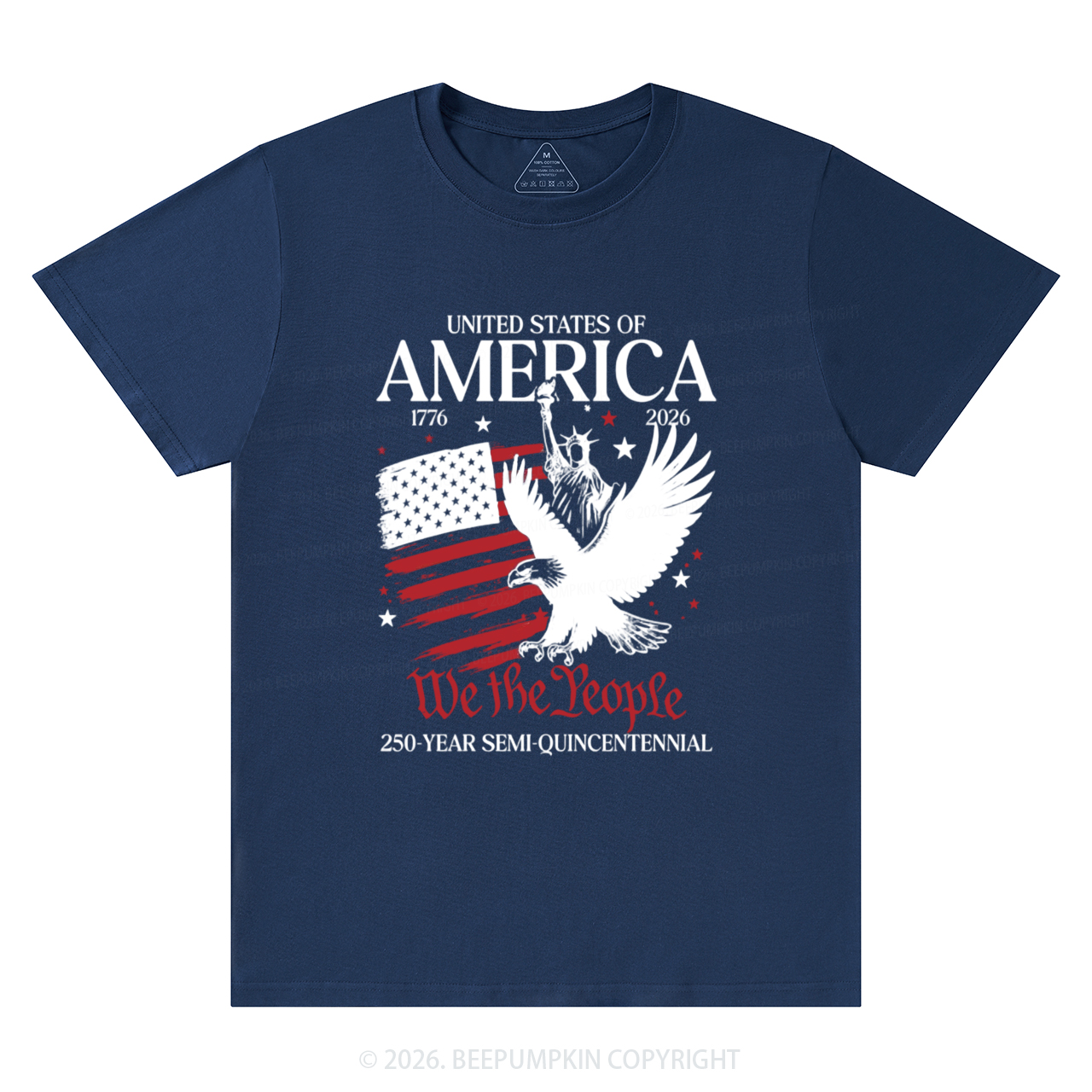  America 250 Patriotic Eagle USA T-Shirts