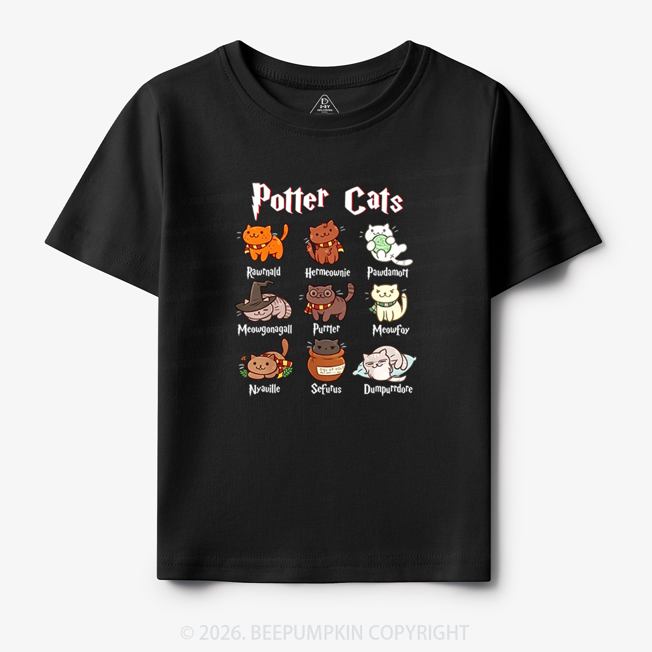 Funny Cat Toddler&Kid's Tees