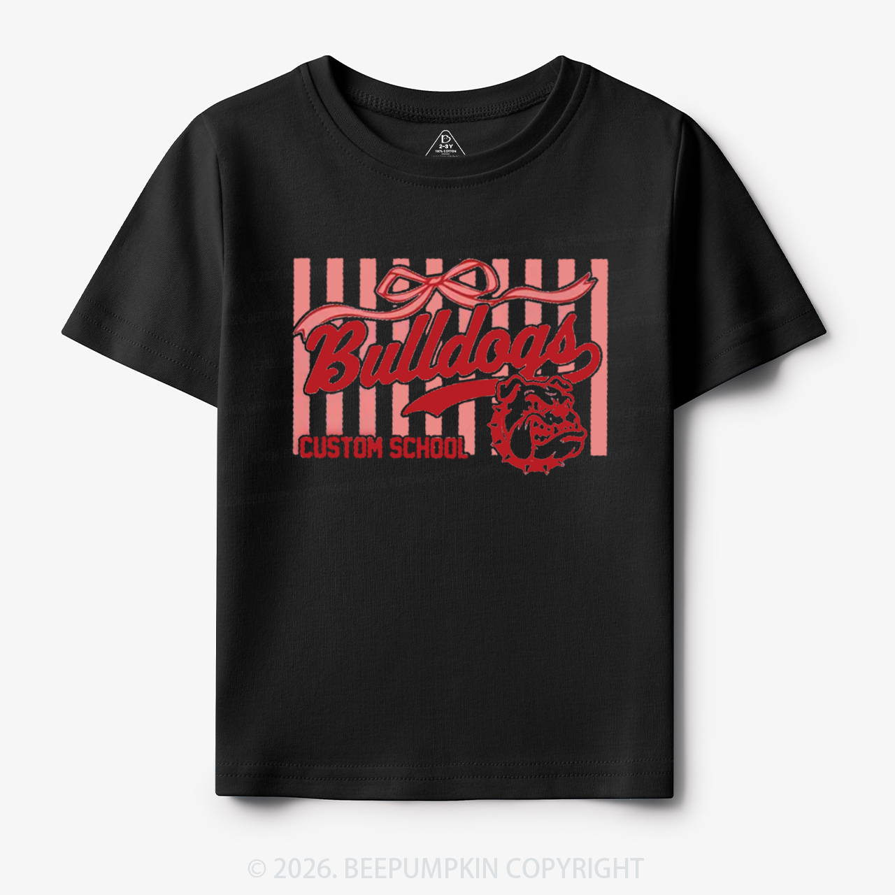 Custom Mascot Back To School Shirt Vintage Toddler&Kids Shirt