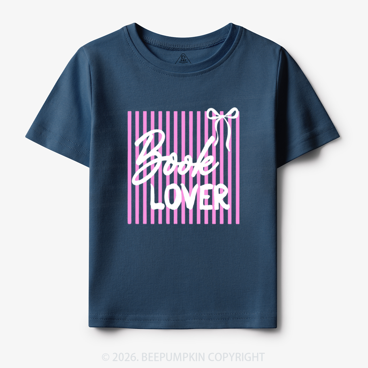 Coquette Book Preppy Stripes Toddler&Kid's Tees