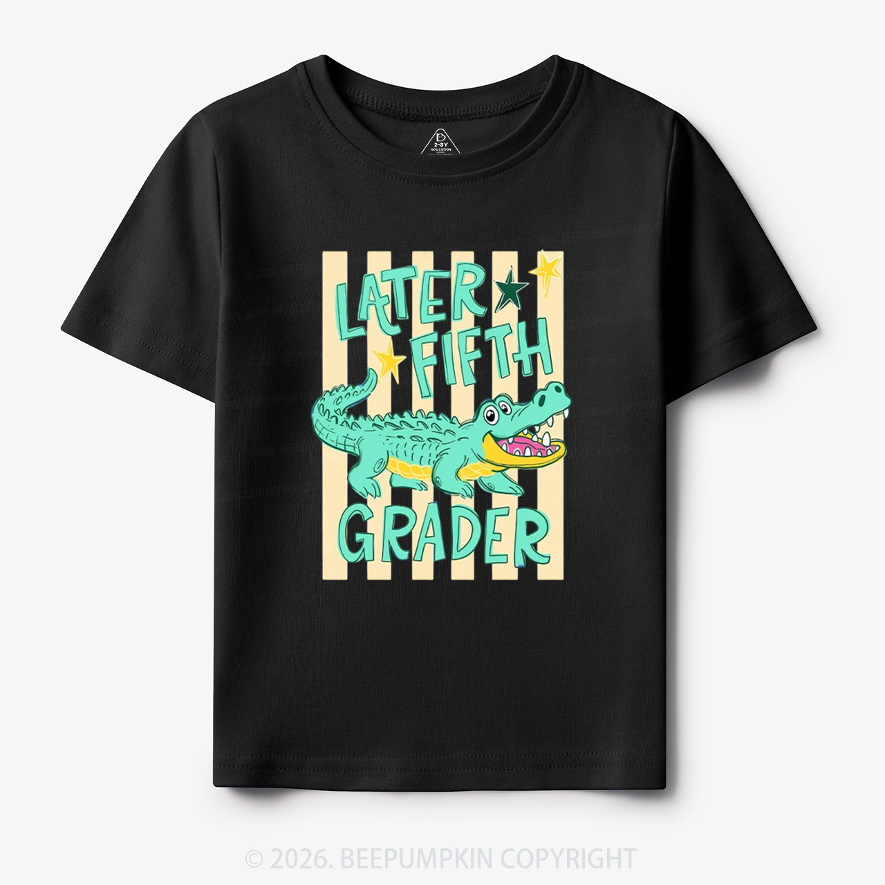 Personalized Grade Later Gator Toddler&Kid's Tees