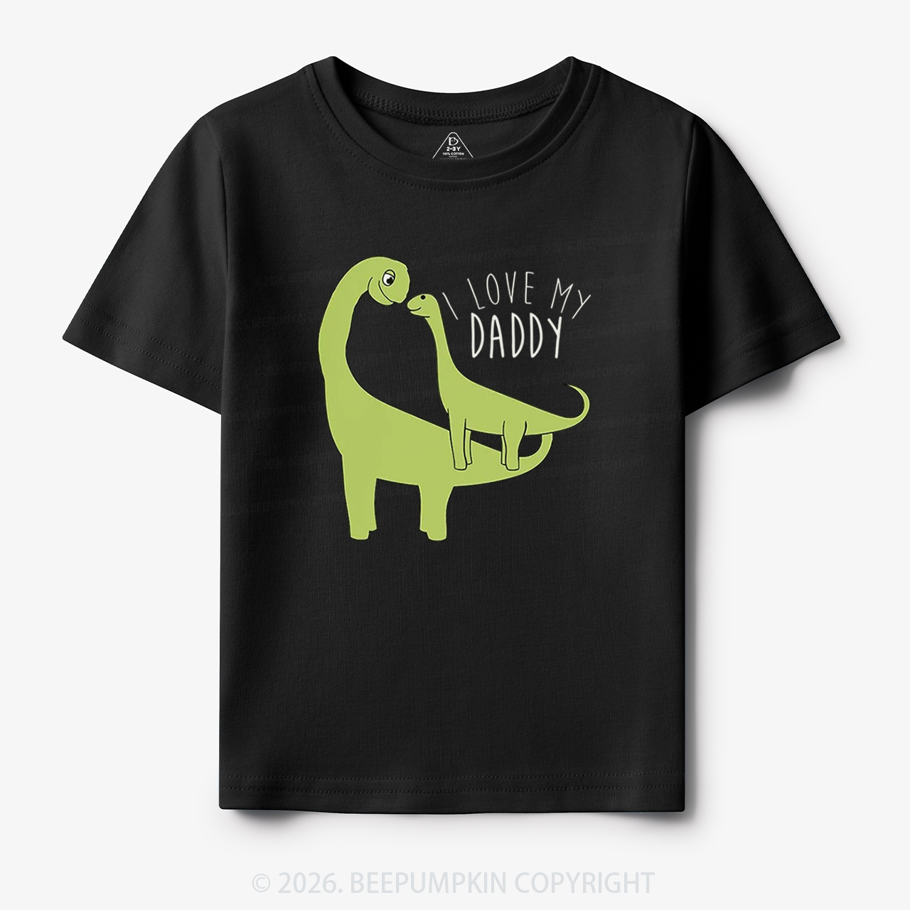 I Love My Daddy Dinosaur Toddler&Kid's Tees