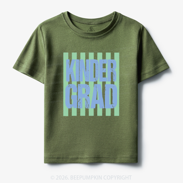 Stripes Kinder Graduation Summer Fun Retro Toddler&Kid's Tees