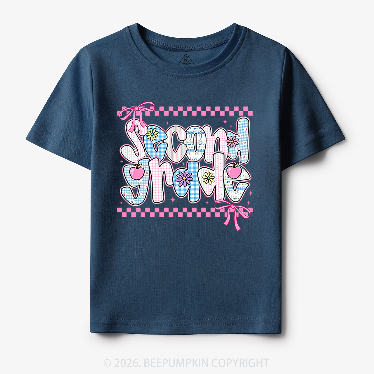Preppy Floral Pre-k 1st/2nd/3rd/4th/5th Grade Toddler&Kid's Tees
